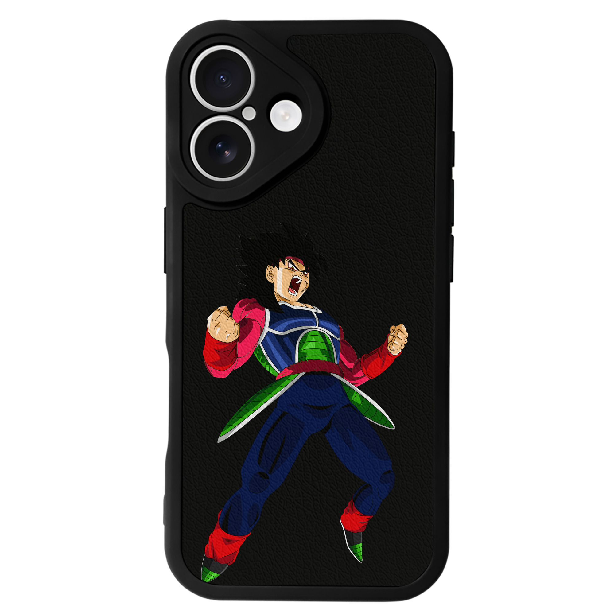 （画像用） ドラゴンボール バーダック DRAGON BALL Burdock 【iPhone 16シリーズ対応】シリコンスマホケース（レザー調） 材質：シリコン